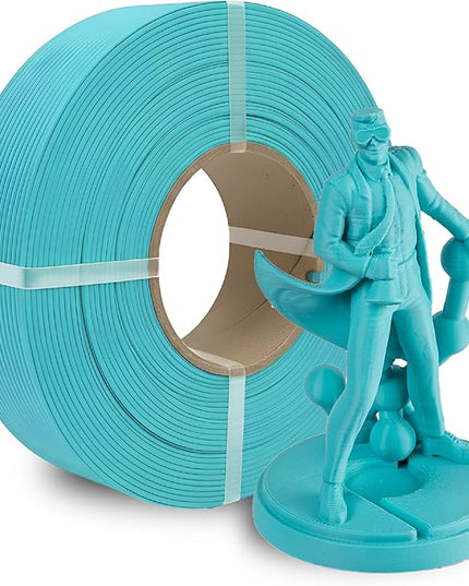 Polymaker Panchroma Refill Spool Matte Arctic Teal PLA 3D Printing Filament Refill, Compatible with All Reusable Spools and All Major FDM 3D Printers, Tangle-Free, Vibrant Colors, 1.75mm 1kg