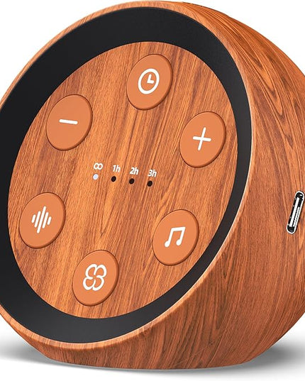 Sleep Machine White Noise Sound Machine with 32 Calming Sounds 36 Volume Levels Pink Brown Noise Machine for Baby Kid Adult with 4 Timer Noise Canceling Machine for Travel Office Privacy