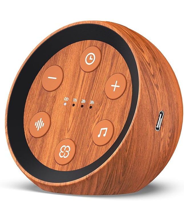 Sleep Machine White Noise Sound Machine with 32 Calming Sounds 36 Volume Levels Pink Brown Noise Machine for Baby Kid Adult with 4 Timer Noise Canceling Machine for Travel Office Privacy