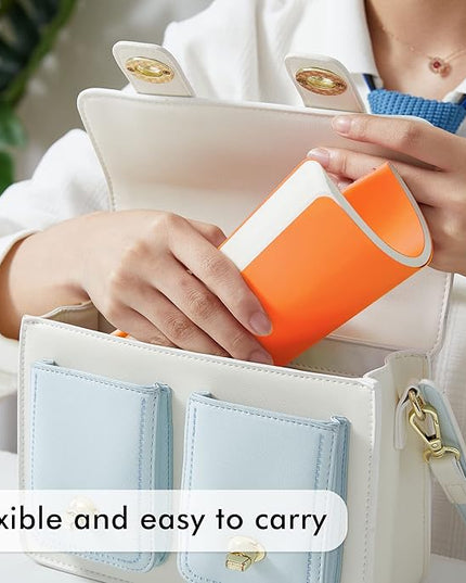 feela 36 Pack Soft Cover Journal Bulk, Lined Blank Travel Journal for Women Men Writing, Notebooks College Ruled for Work, Note Taking Notebook School Business Supplies, 8.2” x 5.5”, A5, Orange