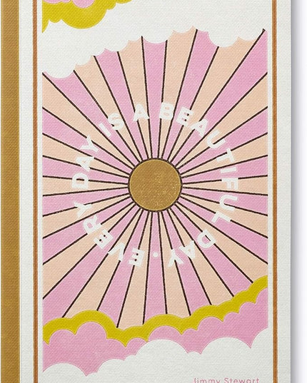Compendium Softcover Journal - Every day is a beautiful day. – A Write Now Journal with 128 Lined Pages, 5″W x 8″H