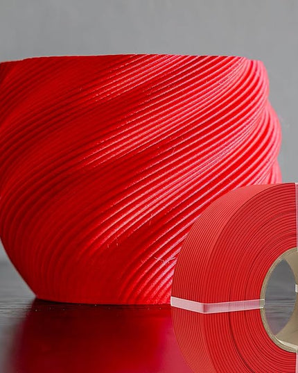 Polymaker Panchroma Refill Spool Matte Lava Red PLA 3D Printing Filament Refill, Compatible with All Reusable Spools and All Major FDM 3D Printers, Tangle-Free, Vibrant Colors, 1.75mm 1kg