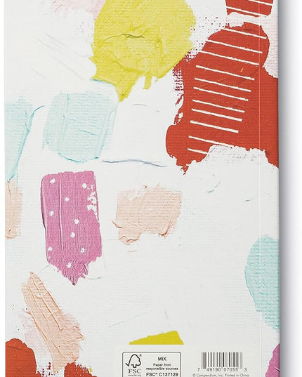 Compendium Softcover Journal - Make each day your masterpiece. – A Write Now Journal with 128 Lined Pages, 5″W x 8″H