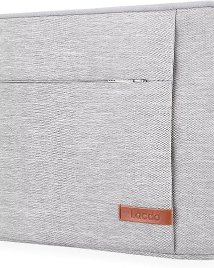 Lacdo Chromebook Case 11 Inch Laptop Sleeve for 11 Inch Acer HP Lenovo Dell Samsung ASUS Chromebook Spin 3 11, 13 inch New Surface Pro 11 Copilot+PC / 10 9 8 X, 11.6" MacBook Air Computer Bag, Gray