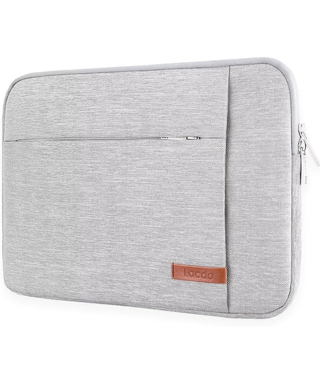 Lacdo Tablet Sleeve Case for 13 inch New iPad Pro M5 M4 2025-2024, 13 inch New iPad Air M3 M2 2025-2024, 12.9" iPad Pro 6 5 4 3 with Magic Keyboard and Smart Keyboard Folio, Tablet Bag, Gray