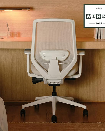 Branch Ergonomic Chair Pro - Mesh Office Chair with 14 Points of Adjustment - Height, Depth & Tilt Adjustable - 5D Armrests - Forward Tilt, Smooth Recline, and Lumbar Support - Shore