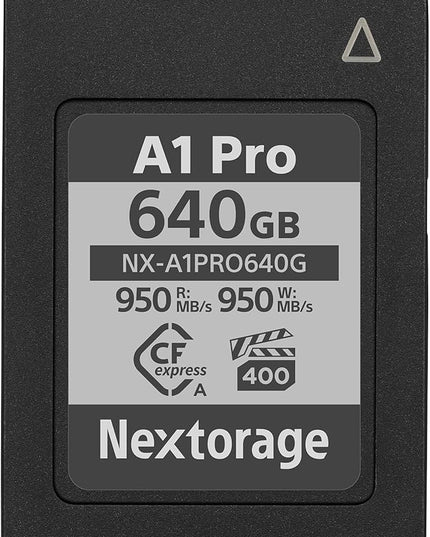 Nextorage Japan CFexpress Type A Card NX-A1PRO 640GB VPG 400 Ultra Fast Read 950MB/s Write 950MB/s