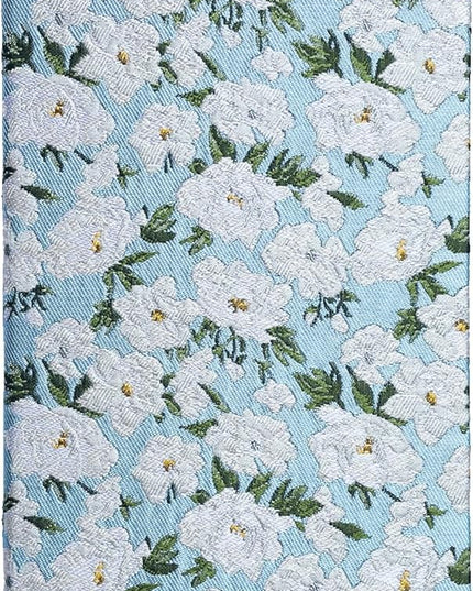 Floral Notebook, Cute Journal, A5, 8x6, Wide Rule, Lined Notebook, Diary for Women, Blue Notebook, Hard Cover Journal Notebooks, Lay Flat, Pretty Notebook, Writing Journal, White Gardenia