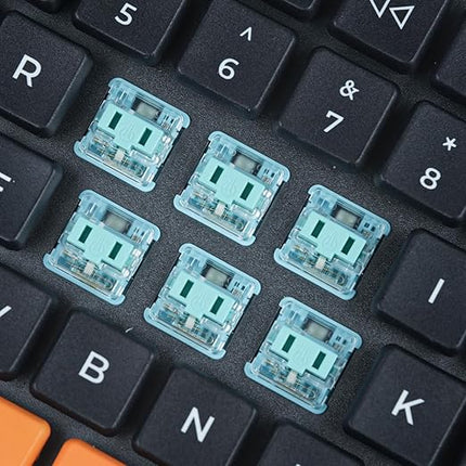 Kailh PG1350 Choc V1 Mechanical Keyboard Switch kailh Low Profile switches for Mechanical Gaming Keyboard, 5-Pin Switches (Robin-35PCS)