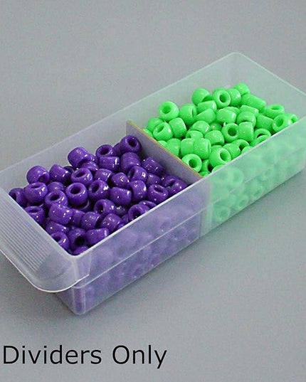 (32-Pack) Small Drawer Dividers compatible with Craft Cabinet and Hardware Storage Organizers, (Dividers Only)