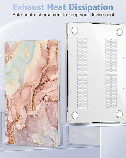 May Chen Case for MacBook Pro 14 inch, Models A2442 A2779 A2918 A2992 A3401 A3185 A3112 A3434, M1 M2 M3 M4 M5 Chip (2021-2025 Release), Plastic Hard Shell Case with Keyboard Cover, Abstract Textures
