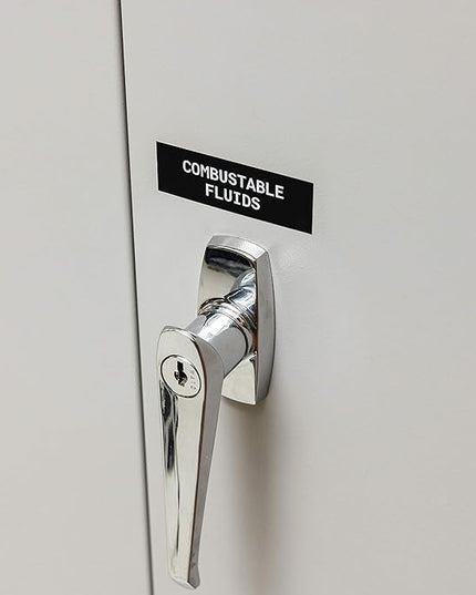 Brady Authentic (M21-375-595-BK) All-Weather Vinyl Label for Indoor/Outdoor ID, Lab and Equipment Labeling, White on Black- For M210, M210-LAB, M211, BMP21-PLUS and BMP21-LAB Printers, .375" W 21' L