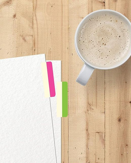 Redi-Tag Write-On Removable Index Tabs, 2 x 11/16 Inches, 48 Tabs per Pack, 4 Assorted Colors, 2-Pack (33248) (RTG33248)