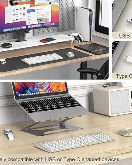 Wireless Keyboard and Mouse, USB Type C Rechargeable Slim Silent Keyboard Mouse, Compact Full-Size Keyboard with Number Pad and Cover for Windows, macOS, PC/Computer/Laptop - Gold