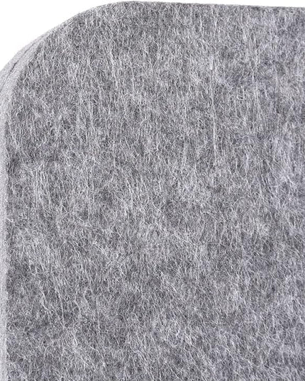 ReFocus™ Raw Freestanding Acoustic Room Divider 3 Pack – Reduce Noise and Visual Distractions with This Lightweight Room Separator (Castle Gray, 24" X 62")