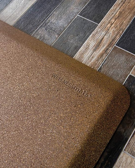 WellnessMats Granite Collection Anti-Fatigue Floor Mat, Polyurethane – Ergonomic Support Pad for Home, Kitchen, Garage, Office Standing Desk – Water Resistant - Made in USA