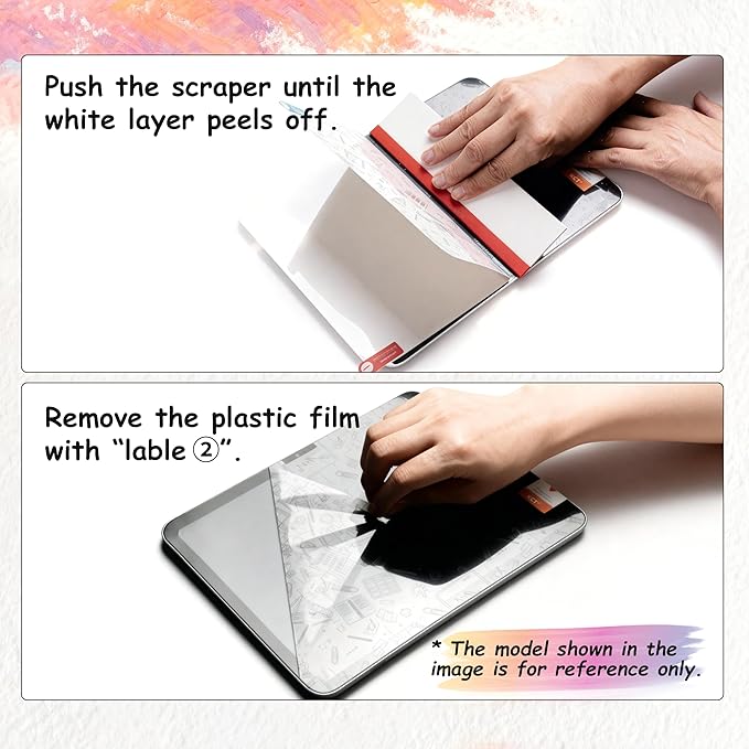 KCT 2 Pack Paperfeel Screen Protector Compatible with iPad A16 11th Generation 2025 11 inch/iPad 10th Generation 2022 10.9 inch & iPad Air 11 inch M3 2025 & M2 2024, Write as Real Paper, Anti Glare