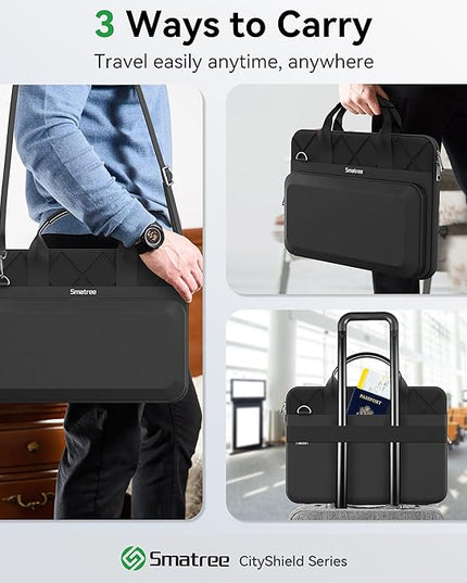 Smatree CityShield Laptop Shoulder Case for 16inch HP OMEN MAX Gaming Laptop 16t-ah000/16, for HP OMEN Transcend Laptop-16-u0097nr/u1047nr, for 16.1inch OMENTranscend GamingLaptop 16t-u000 Case (MC03)