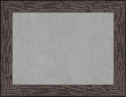 Amanti Art Black Framed Magnetic Board 26x34 Medium Vision Board for use with Magnets, 100% Metal Sheet to Display Items as Office Decor or for Home Organization in mudroom, Kitchen or Kids Room