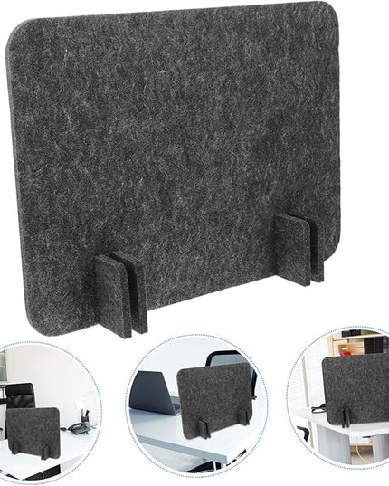 Uonlytech Felt Desktop Privacy Partition Panel Soundproof Desk Divider for Office and Classroom 30 x 18 Table Shield Easy Installation for Students and Teachers