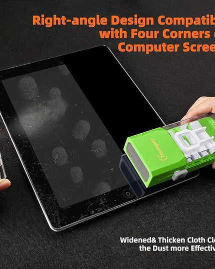 Laptop Screen Keyboard Cleaner Kit, All in 1 Electronics Cleaning Tool for MacBook iPad iPhone Pro Cell Phone, Brush Tool for Tablet, Computer, PC Monitor,TV Camera Lens with Patent, Green