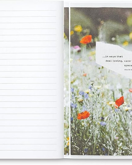 Compendium Softcover Journal – More Simplicity, More Ease, More Softness, More Light – A Write Now Journal with 128 Lined Pages, 5"W x 8"H