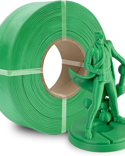Polymaker Panchroma Refill Spool Green PLA 3D Printing Filament Refill, Compatible with All Reusable Spools and All Major FDM 3D Printers, Tangle-Free, Vibrant Colors, 1.75mm 1kg
