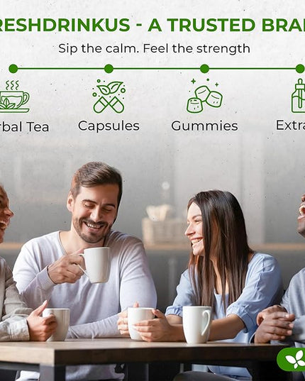 FreshDrinkUS, 75 Teabags of Herbal Day Cleanse Tea – 75 Day Program | Refreshing Mint Blend with Dandelion, Senna & Hibiscus | Naturally Supports Wellness & Light-Feeling | Caffeine-Free Herbal Tea