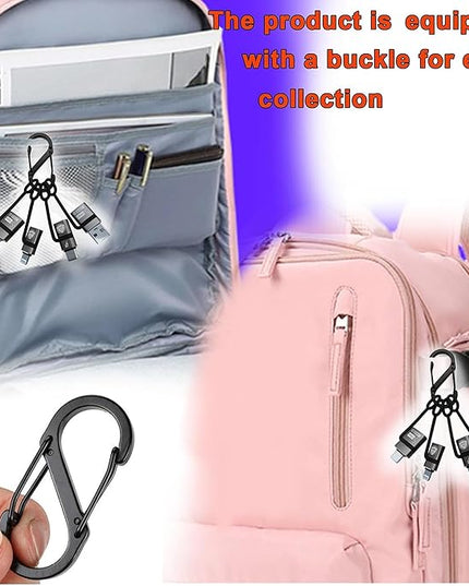 iPhone to USB C Adapter (4Pack),Type C Charger Connector Cable,for iPhone 16 15 14 Plus Pro Max,Samsung S24,iPad Air,Fast Charging and Data Transfer,Not for Audio/Headphones/OTG
