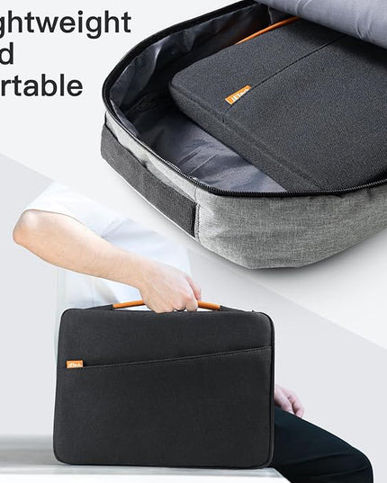 JETech Laptop Sleeve for 13-14Inch MacBook Air/Pro (M5/M4/M3/M2/M1,2020-2025), Waterproof Bag with Portable Handle and Pocket