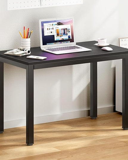 DlandHome 31.5 inches Small Computer Desk,Writing Table for Small Spaces Study Table Student Laptop Desk Black