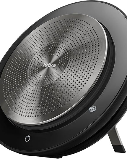 Jabra Speak 750 MS Wireless Bluetooth Speakerphone with Link 370 USB Adapter – Portable Conference Speaker for Holding Meetings Anywhere with Premium Audio - Certified for Microsoft Teams