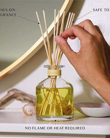 Benevolence LA Morning Ritual Gift Box | Candle, Room Spray & Reed Diffuser | Bergamot & Jasmine | Invigorating Home Fragrance | Ready for Gifting | Gift Set for Women