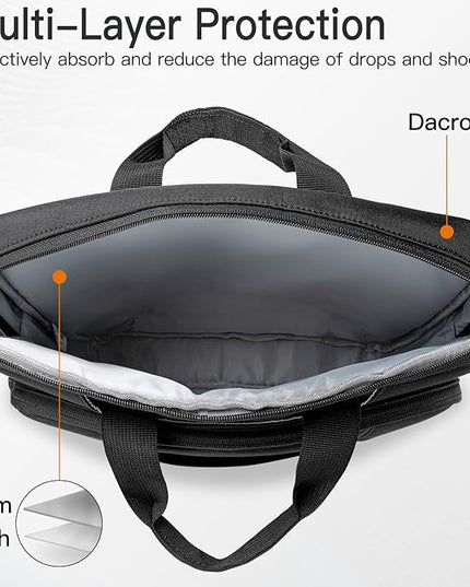 JETech Laptop Bag Case, Waterproof Computer Sleeve Cover Compatible with MacBook Air/Pro, Surface Book and Other Laptops