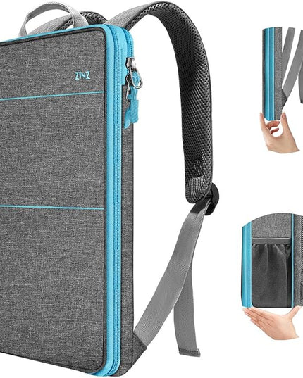 ZINZ Slim & Expandable Laptop Backpack 15 15.6 16 Inch Sleeve, Spill-Resistant Notebooks Bag Case for Most 14-16 Inch MacBooks Surface-Books Dell HP Lenovo Asus Computers,LG01Y02