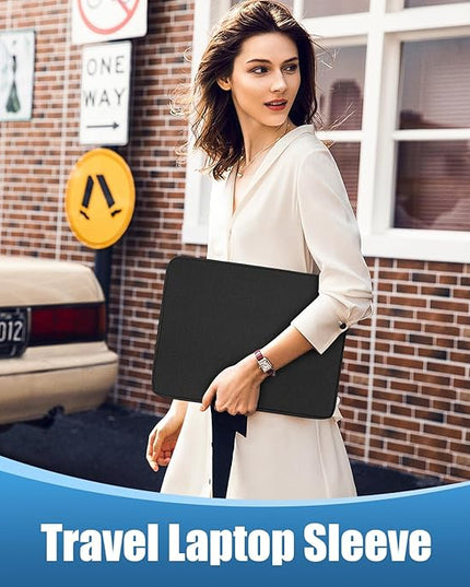 Ctemnpho 18.5 inch Portable Monitor Case Storage Bag, Portable Computer Cover Bag with Pocket Zipper for 17.3 inch Laptop Sleeve, Laptop Notebook Computer Gaming Display Protective Travel