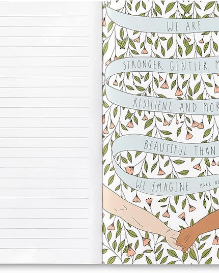 Compendium Softcover Journal - There is always hope… – A Write Now Journal with 128 Lined Pages, 5”W x 8”H