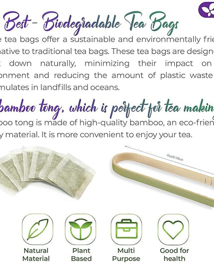FreshDrinkUS, Clarity Calm Butterfly Pea Flower Tea – 60 Tea Bags Herbal Blend of Butterfly Pea Flower, Rosemary, Moringa, Lemongrass & Licorice Root – Caffeine-Free. Sugar-Free. Gluten-Free. Vegan