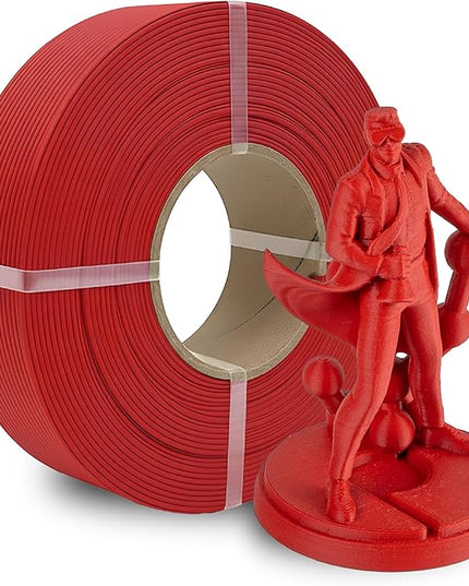 Polymaker Panchroma Refill Spool Matte Army Red PLA 3D Printing Filament Refill, Compatible with All Reusable Spools and All Major FDM 3D Printers, Tangle-Free, Vibrant Colors, 1.75mm 1kg