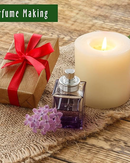 Patchouli & Cedarwood Fragrance Oil, MitFlor Single Scented Oil, Premium Grade Fragrance Oil for Soap & Candle Making, Large Size Aromatherapy Oil, Woody and Forest Scent, Home Fragrance, 30ml
