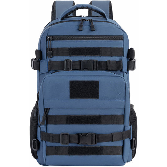 LASUK Skateboard Backpack, Skate Bag for Men and Women, 17.3 Inch Water-resistant Laptop Backpack with Ball Holder, Longboard Basketball Scooter Sport bag for Business Sports Travel College, Blue