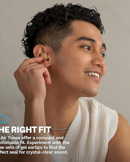 JLab Go Air Pop+ Tones True Wireless Earbuds, in Ear Headphones, Bluetooth Earphones, 35H Playtime Ear Buds, Bluetooth Earbuds with Microphone, USB-C Charging Case, Dual Connect, EQ3 Sound, (728 N)