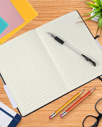 20 Pack Journals for Writing College Ruled Notebooks Journal in Bulk, Hardcover Notebooks (200Pages) for Note Talking, Lined Bullet Journals for Home School Office, 5.7"x8.4", 5 Colors