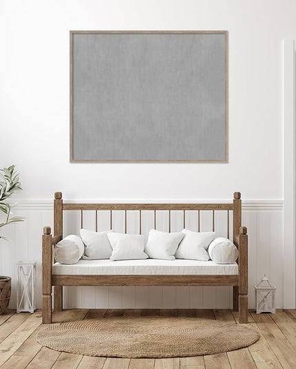 Amanti Art White Framed Magnetic Board 41x49 Oversize Vision Board for use with Magnets, 100% Metal Sheet to Display Items as Office Decor or for Home Organization in mudroom, Kitchen or Kids Room