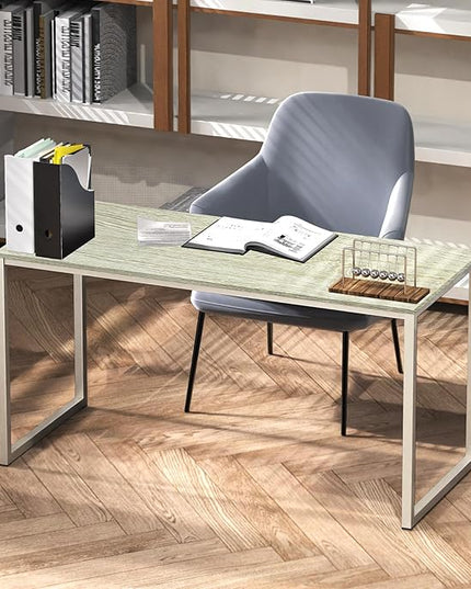 SHW Mission 32-Inch Home Office Computer Desk, Maple