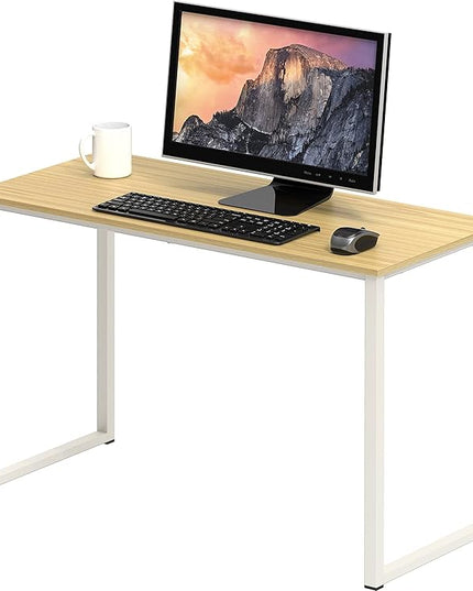 SHW Mission 32-Inch Home Office Computer Desk, Oak