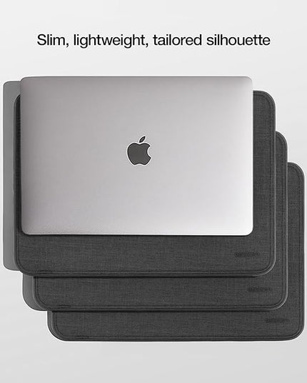 Incase ICON Sleeve with Woolenex - MacBook Air 13 inch Case - 2025, 2024, 2023, 2022, M4, M3, M2 - Fitted MacBook Case, Laptop Sleeve, Hard Cover, Durable, Lightweight - Graphite