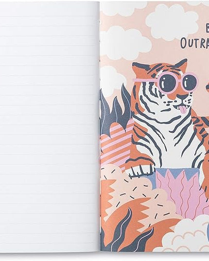 Compendium Softcover Journal - You Are Weird, Unique, and Wildly Perfect. – A Write Now Journal with 128 Lined Pages, 5″W x 8″H