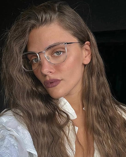 GUDVUE Blue Light Glasses, Computer/Gaming/TV/Phones Glasses for women, Anti Glare/UV400/Eye Strain
