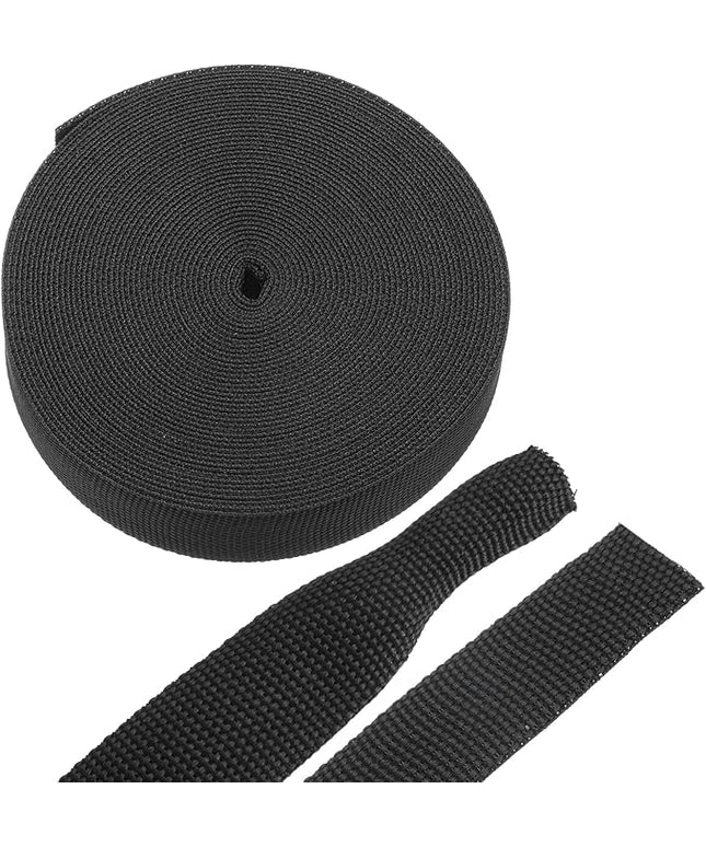 MECCANIXITY Braided Cable Sleeves Heat Shrinkable Fabric Sleeving, 5/8" 33ft Black 2:1 Ratio Heat Shrinkable Cord Protector for Harness Cable, Network Cable Protection, Cable Management